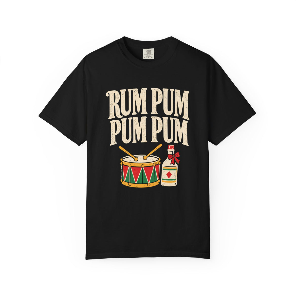 Rum Pum Pum Pum T-Shirt – Black