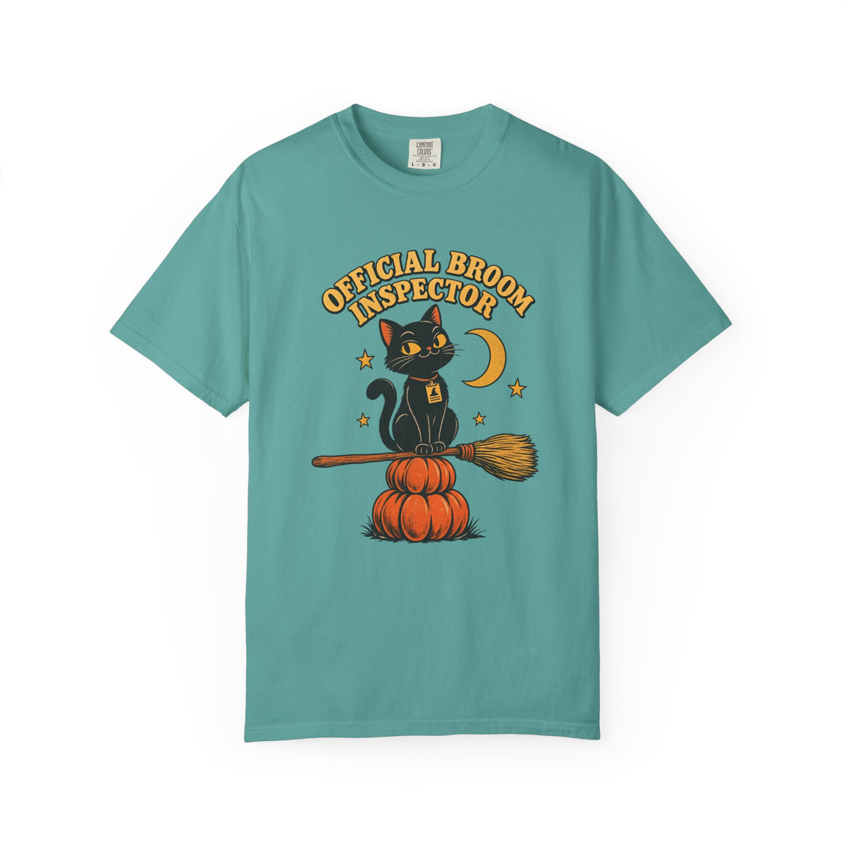 Official Broom Inspector T-Shirt – Seafoam