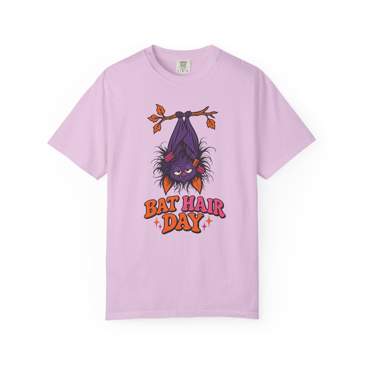Bat Hair Day T-Shirt – Orchid