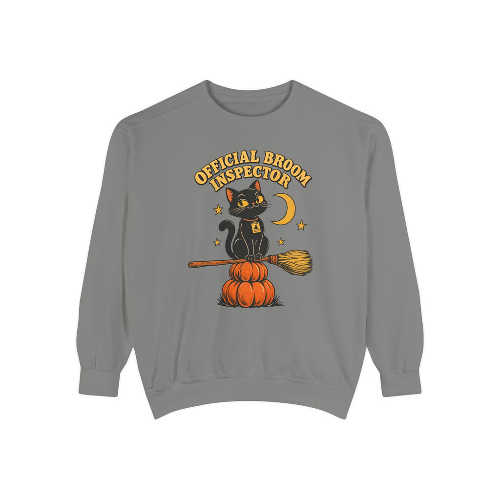 Official Broom Inspector Sweatshirt – Grey