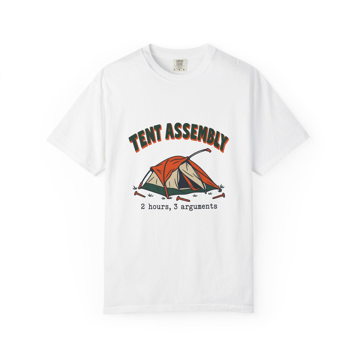 Tent Assembly T-Shirt – White