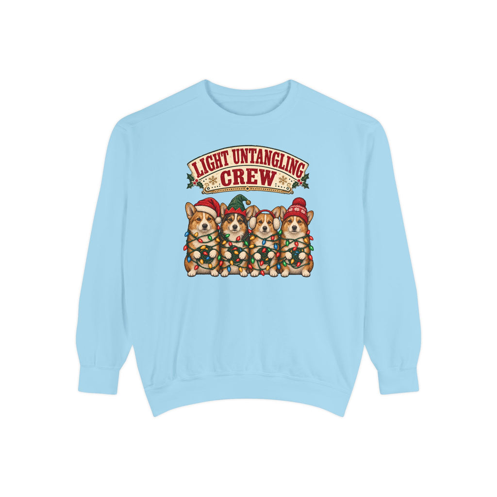 Light Untangling Crew Sweatshirt – Chambray