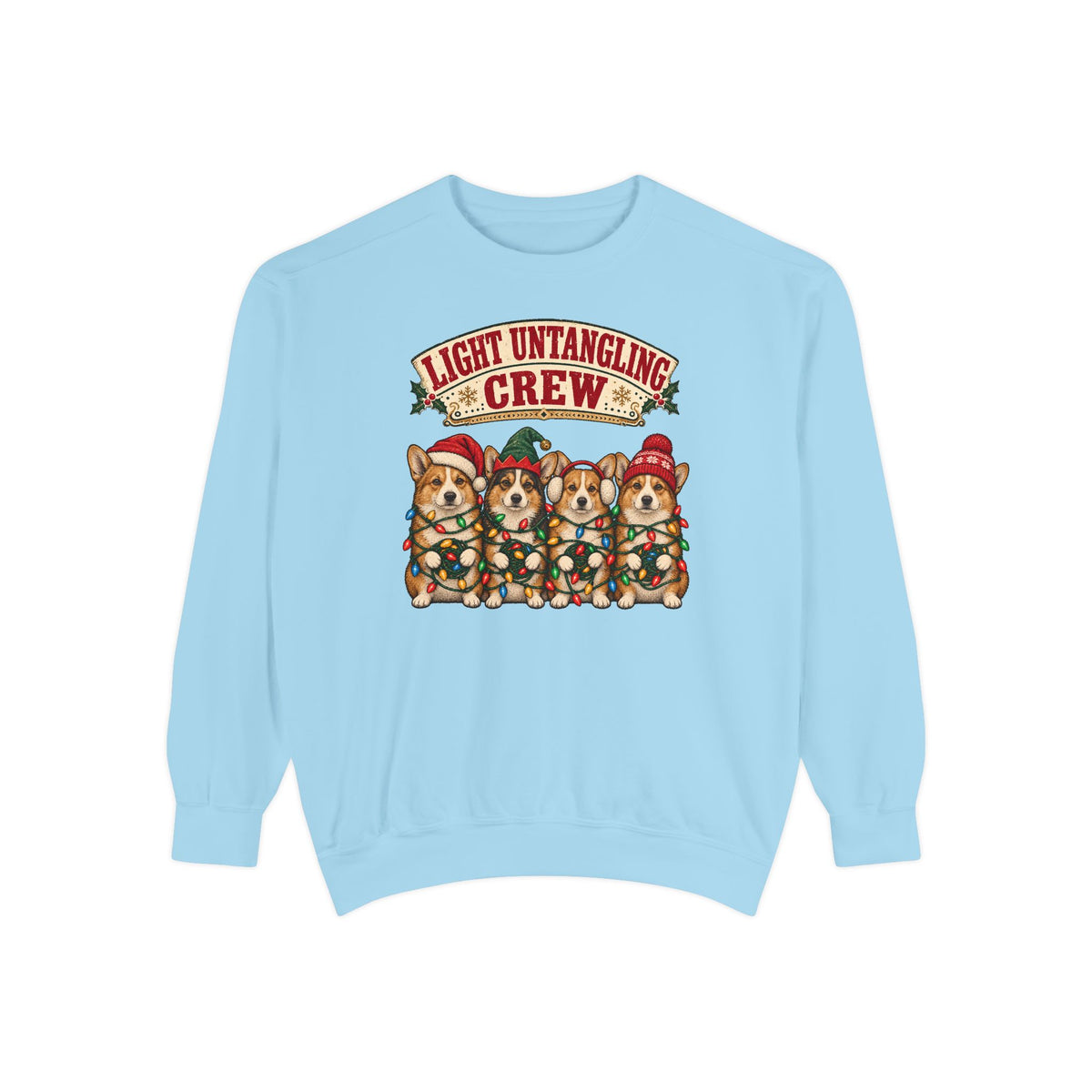 Light Untangling Crew Sweatshirt – Chambray