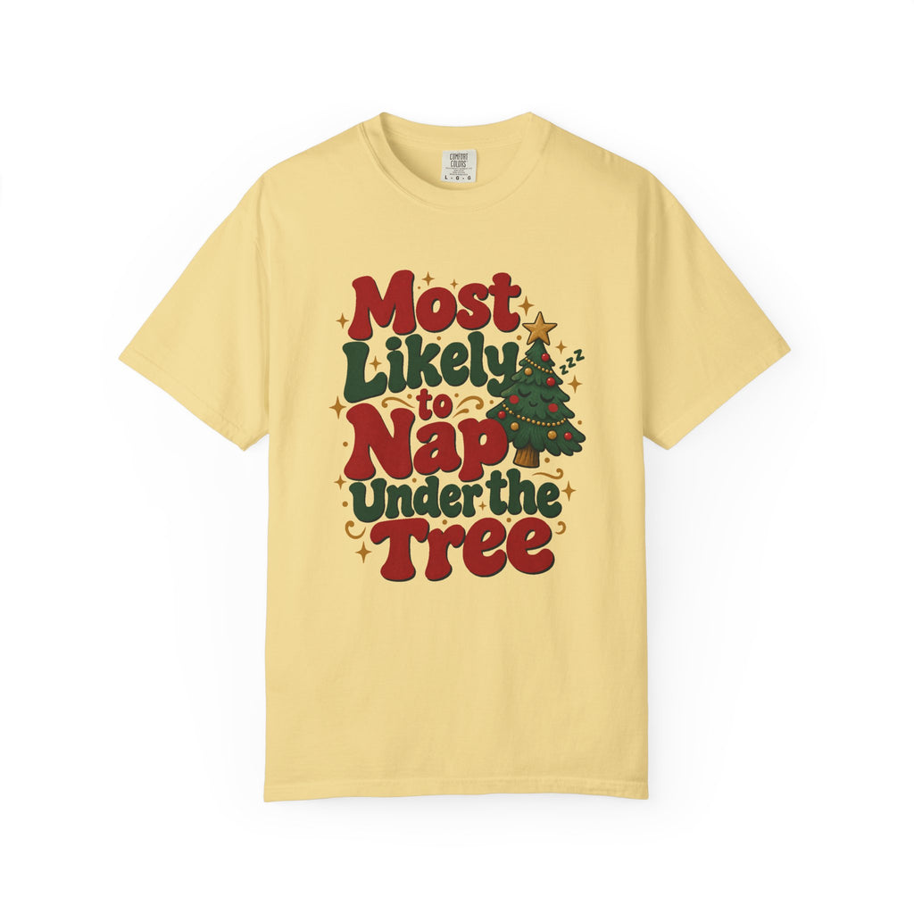 Most Likely to Nap Under the Tree T-Shirt – Butter