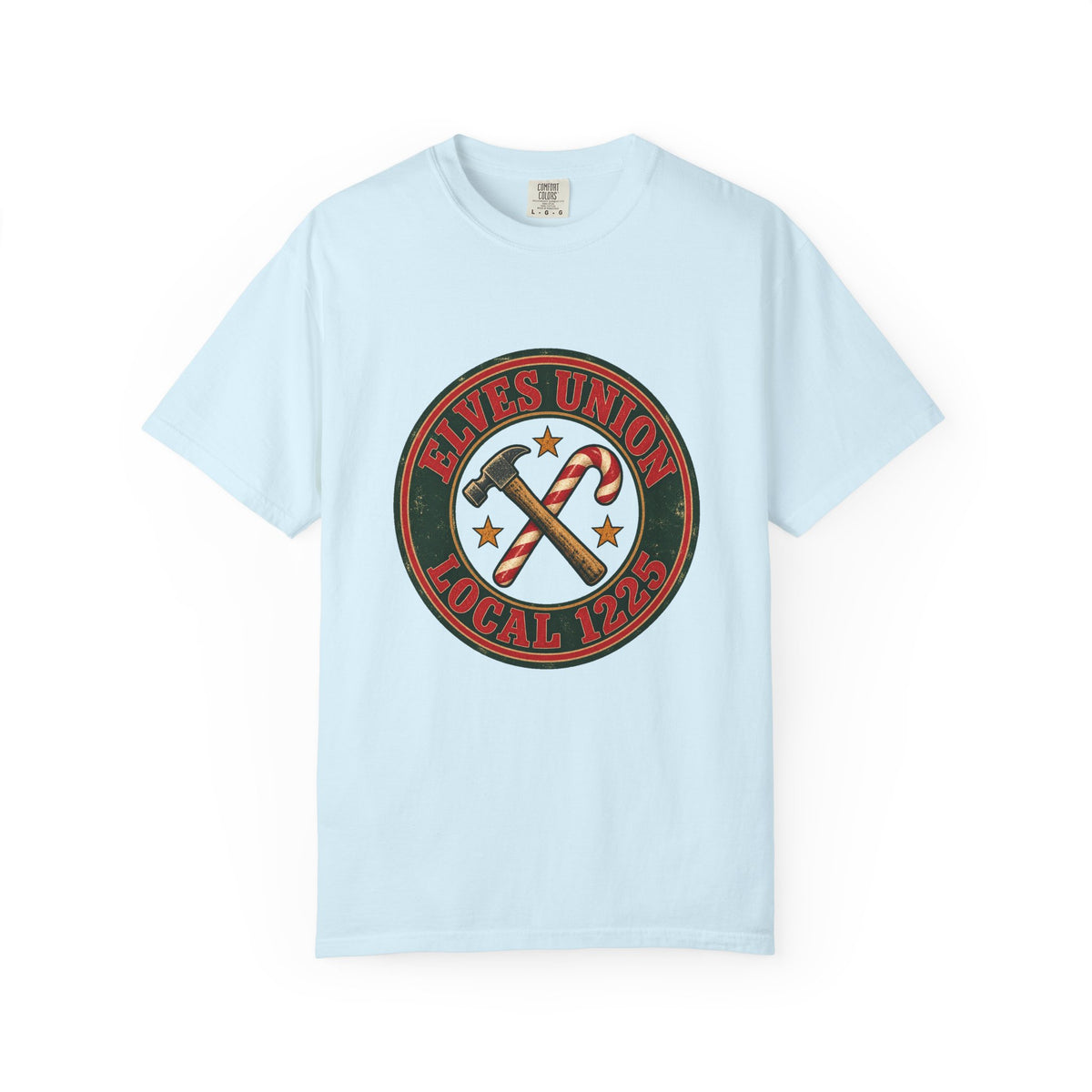 Elves Union Local 1225 T-Shirt – Chambray