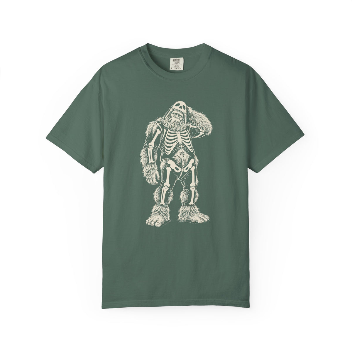 Bigfoot Skeleton Costume T-Shirt