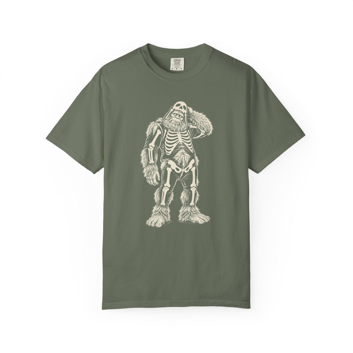 Bigfoot Skeleton Costume T-Shirt