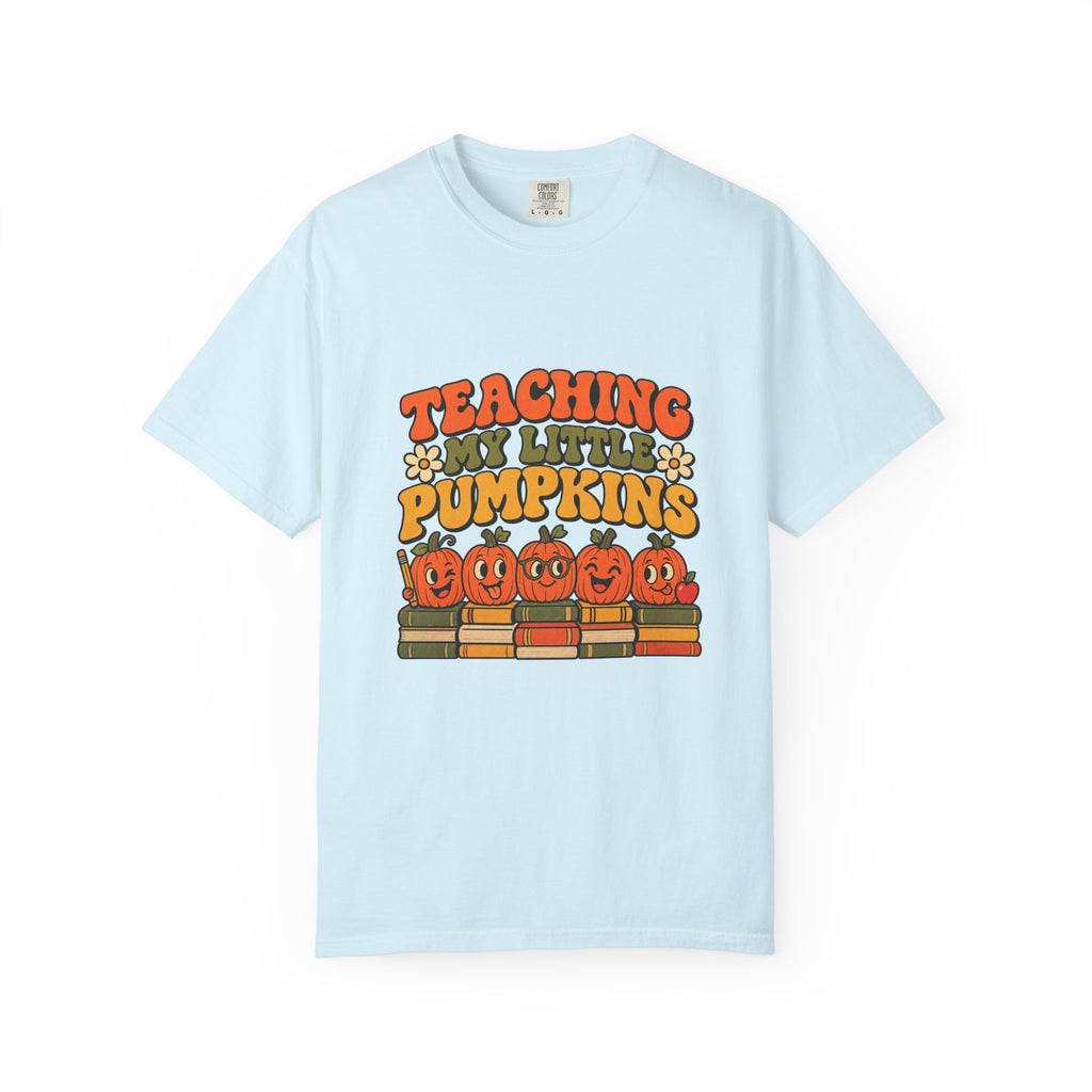 Teaching My Little Pumpkins T-Shirt – Chambray