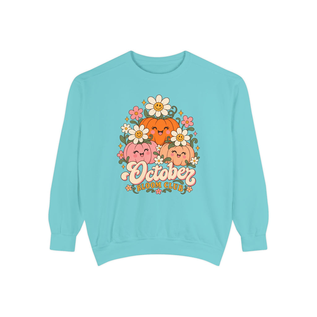 October Bloom Club Sweatshirt – Chalky Mint