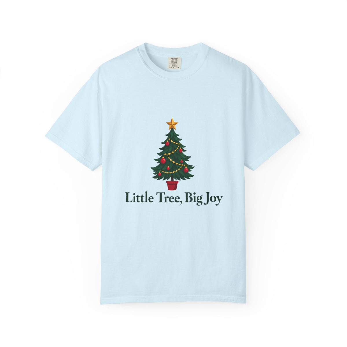 Little Tree, Big Joy T-Shirt – Chambray