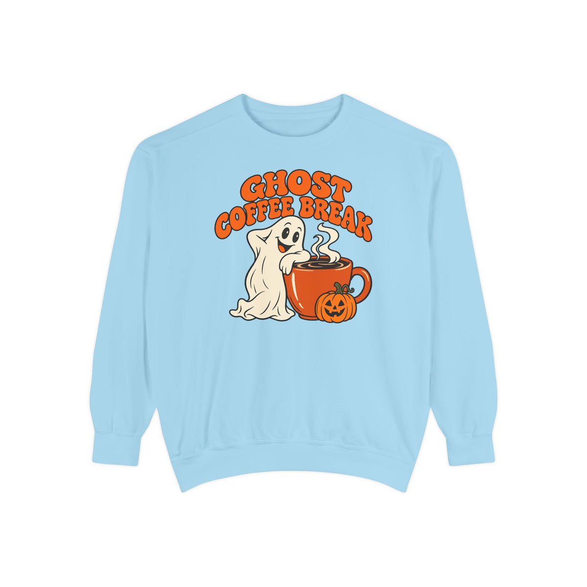 Ghost Coffee Break Sweatshirt – Chambray