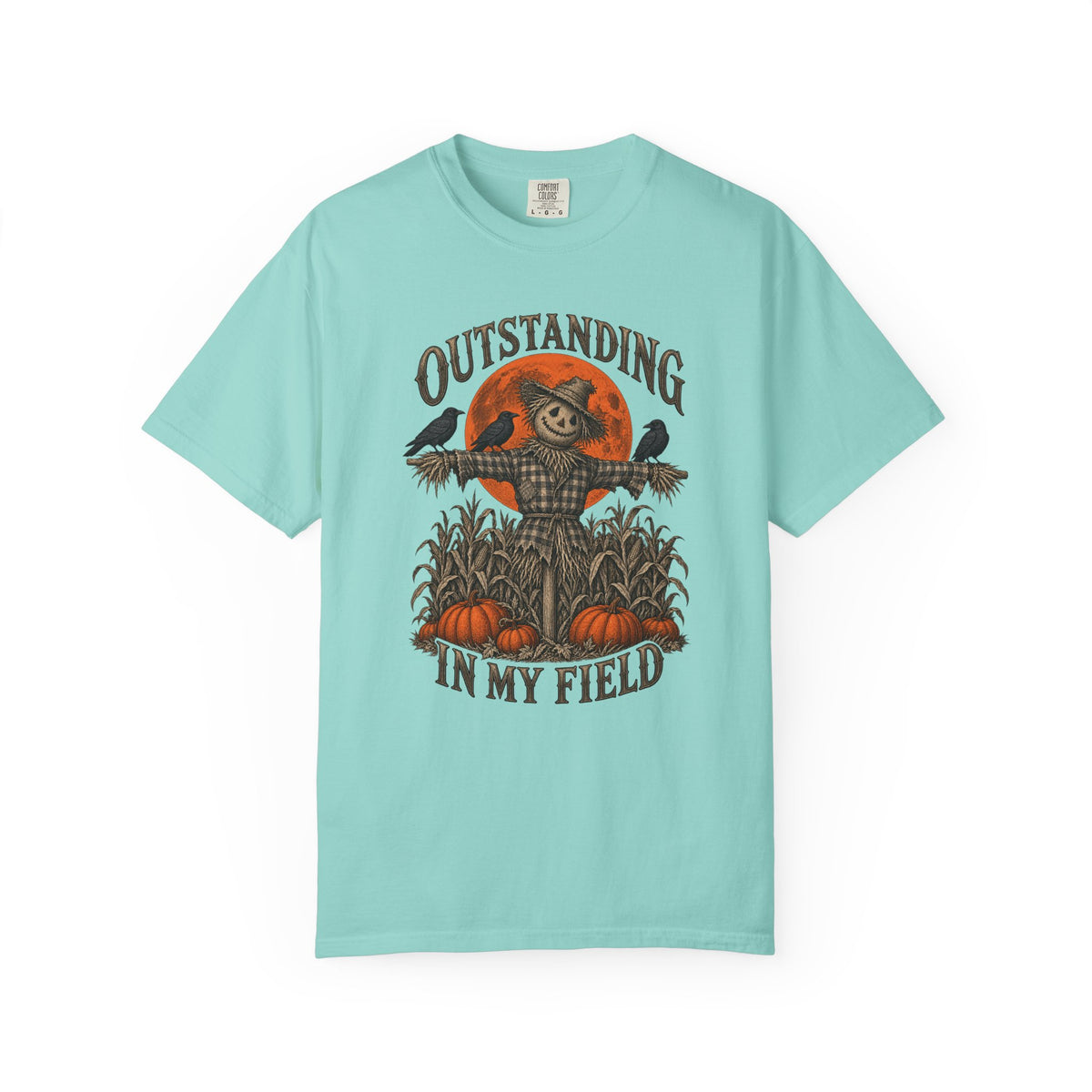 Outstanding in My Field T-Shirt – Chalky Mint