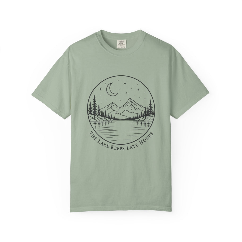 The Lake Keeps Late Hours T-Shirt – Bay