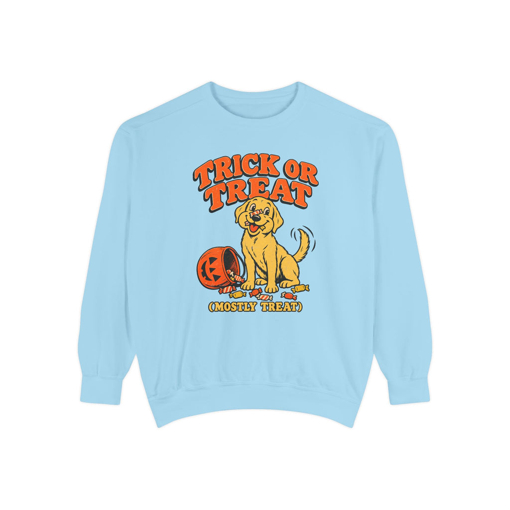 Trick or Treat (Mostly Treat) Sweatshirt – Chambray