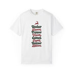 Dasher Dancer Prancer Vixen T-Shirt – White