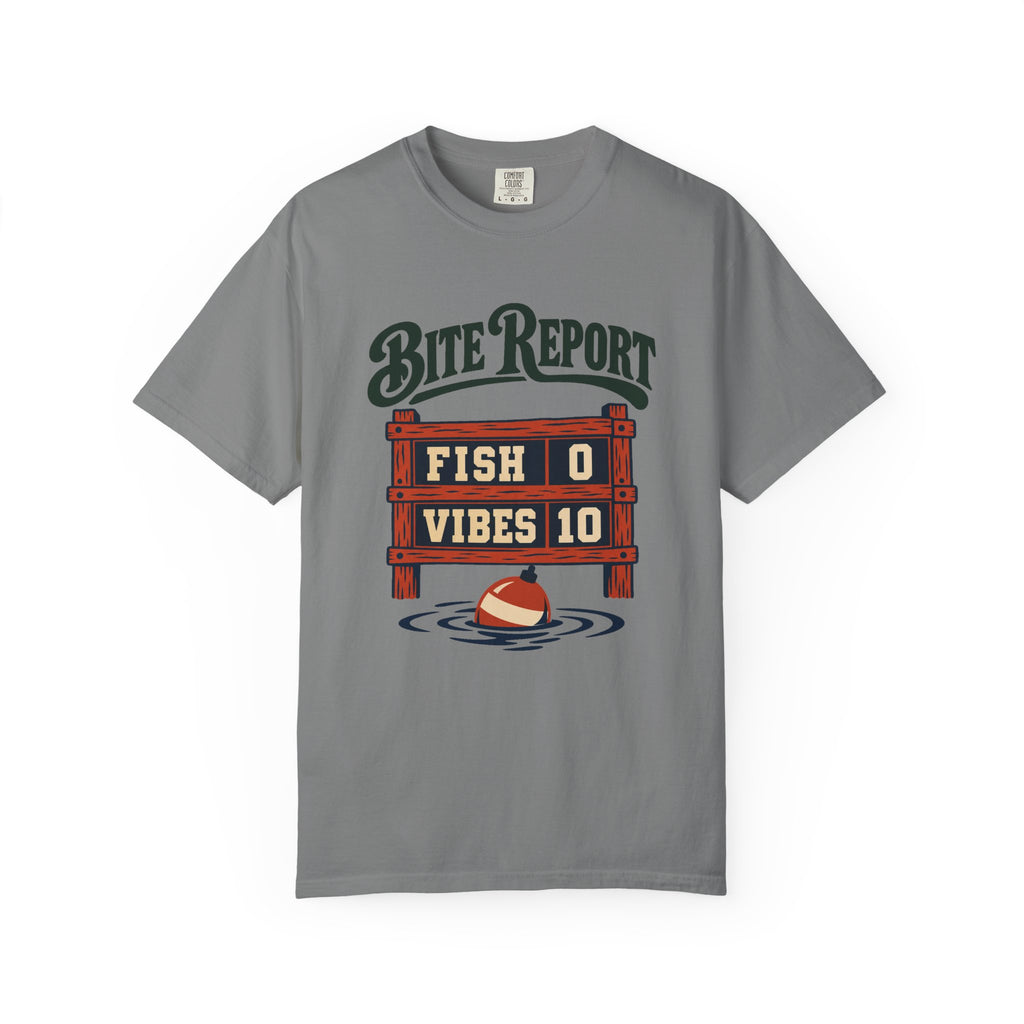 Bite Report T-Shirt – Grey