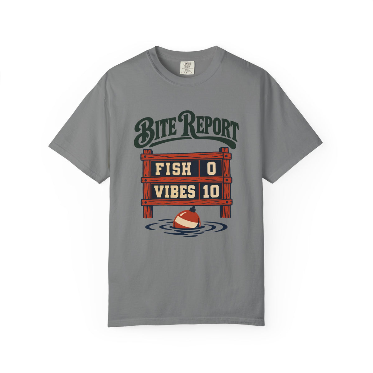 Bite Report T-Shirt – Grey