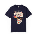Most Likely To Spike The Eggnog T-Shirt – True Navy
