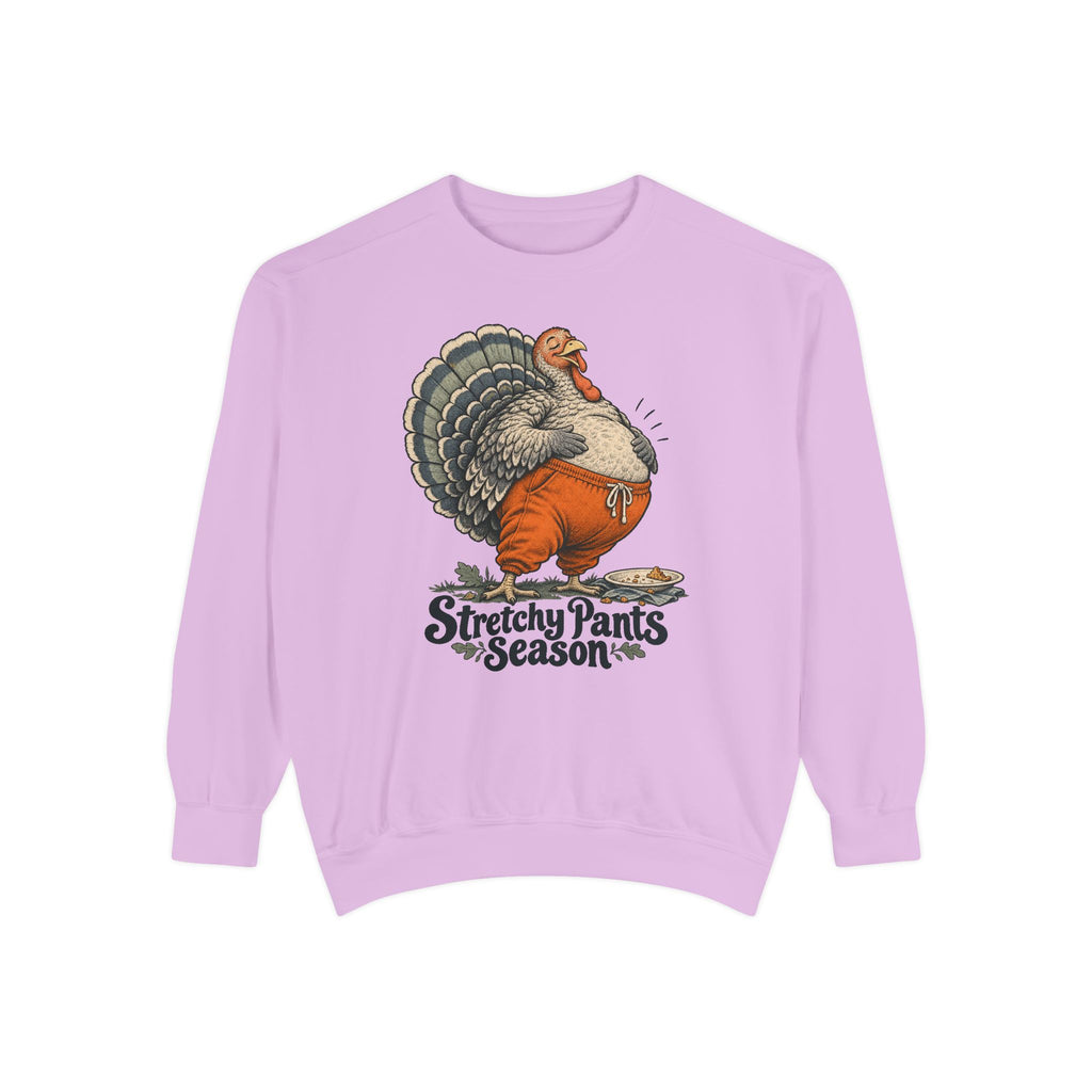 Stretchy Pants Season Sweatshirt – Orchid