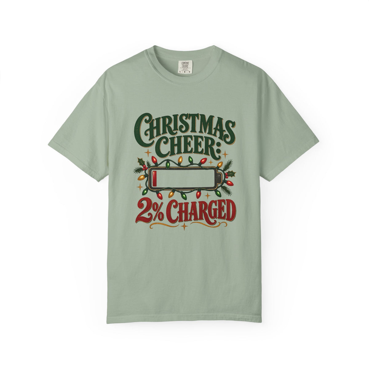 Christmas Cheer: 2% Charged T-Shirt – Bay