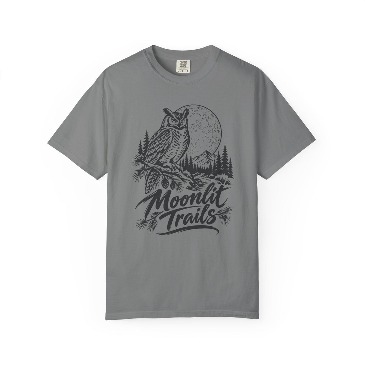 Moonlit Trails T-Shirt – Grey