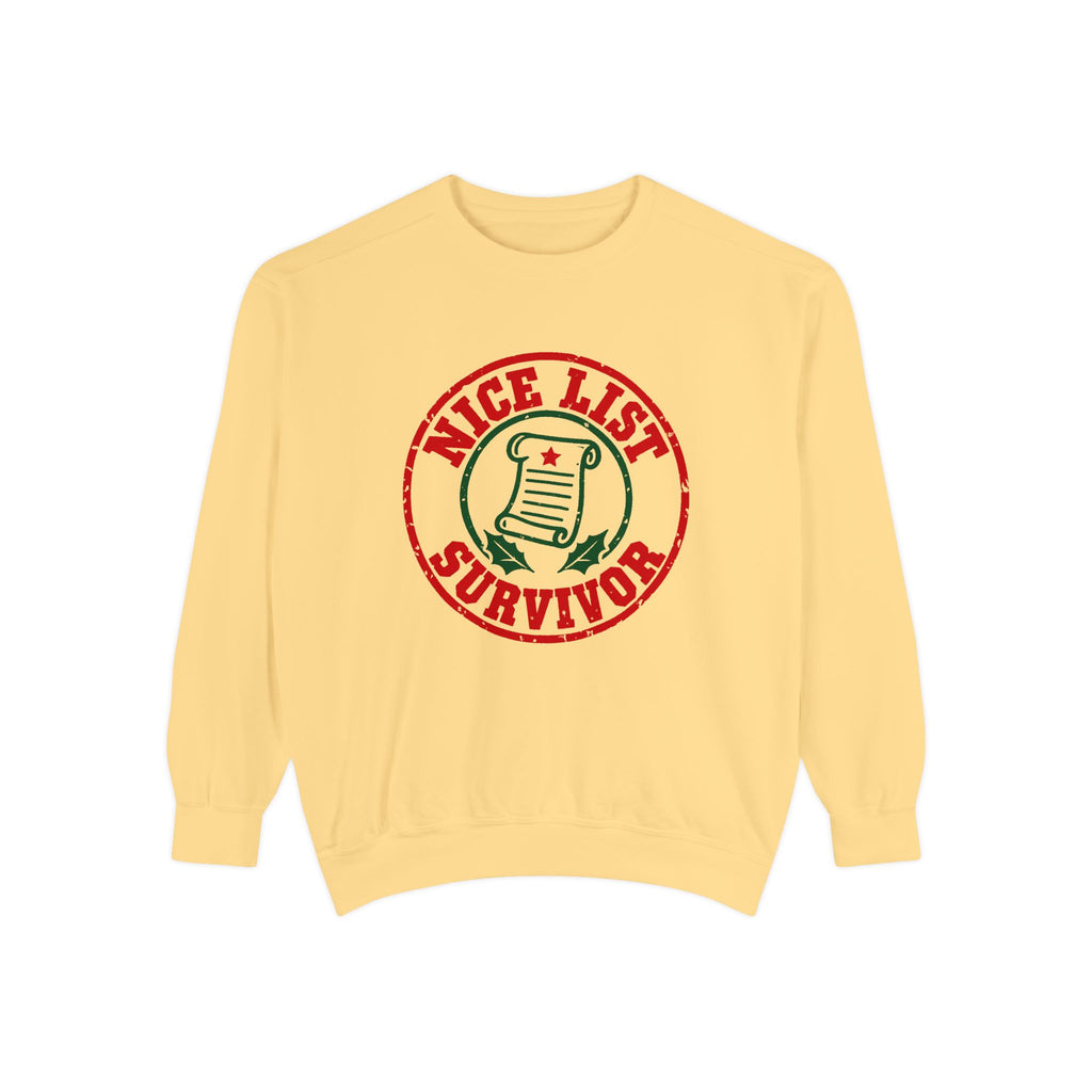 Nice List Survivor Sweatshirt – Butter