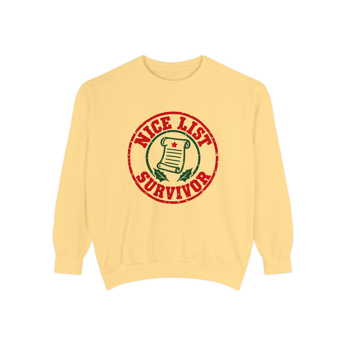Nice List Survivor Sweatshirt – Butter