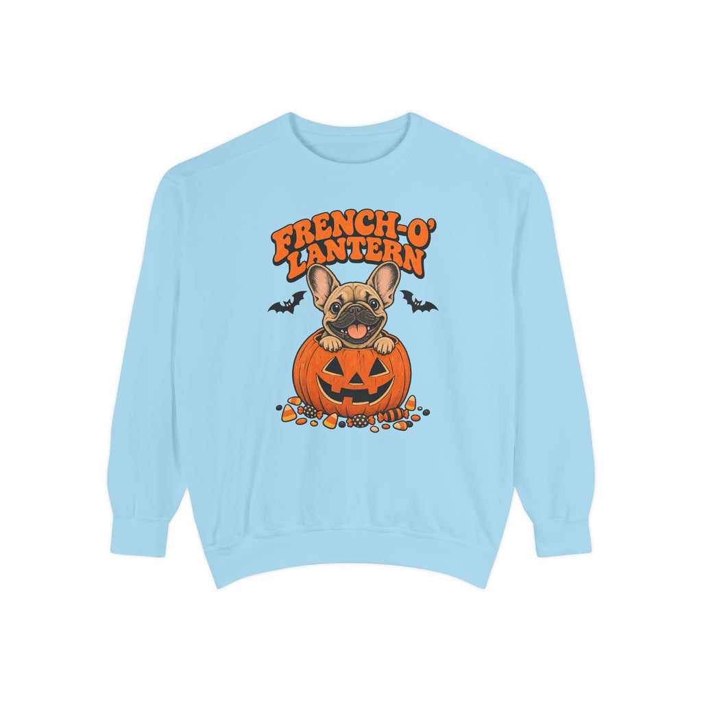 French O Lantern Sweatshirt – Chambray