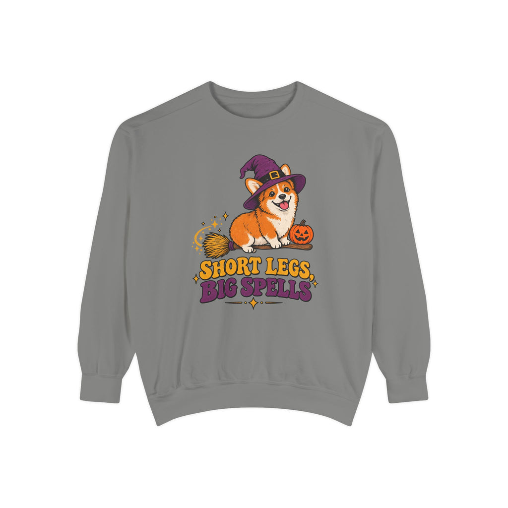 Short Legs, Big Spells Sweatshirt – Grey