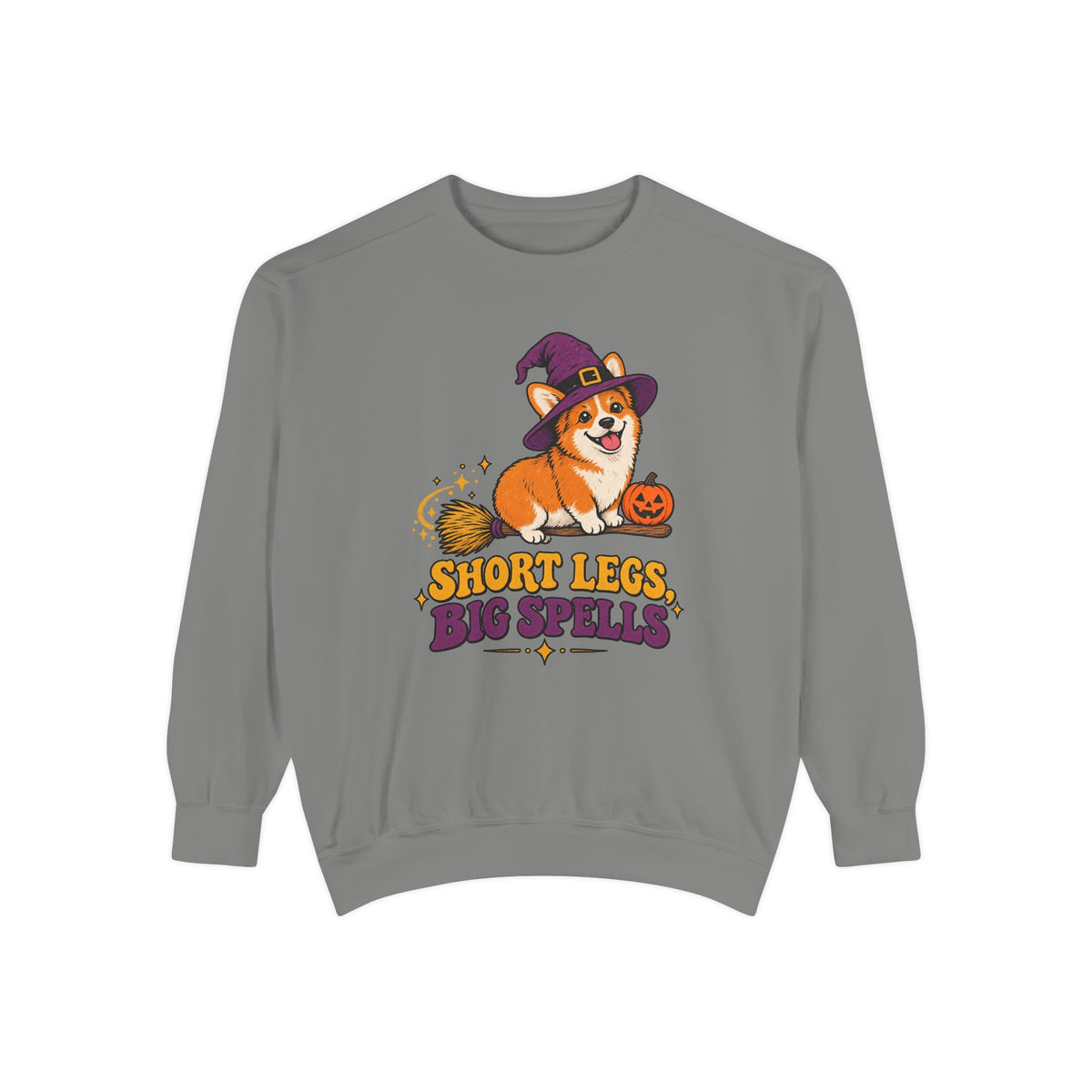 Short Legs, Big Spells Sweatshirt – Grey