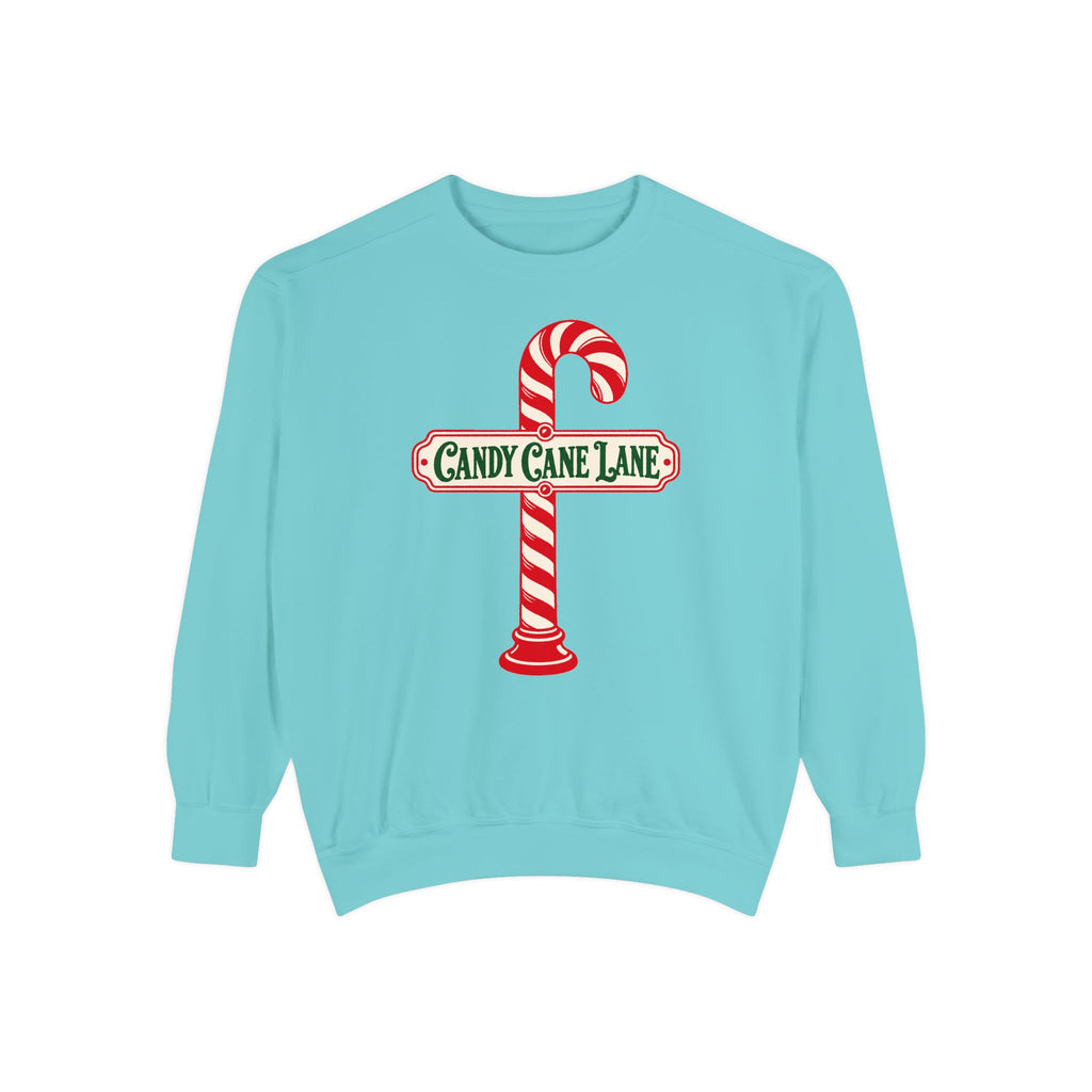Candy Cane Lane Sweatshirt – Chalky Mint