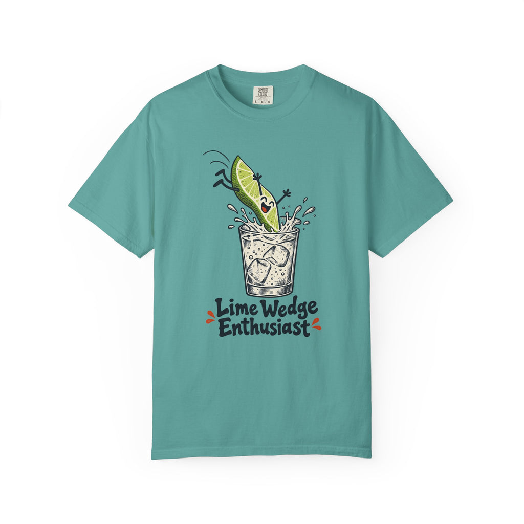 Lime Wedge Enthusiast T-Shirt – Seafoam