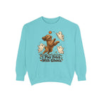 I Play Fetch With Ghosts Sweatshirt – Chalky Mint