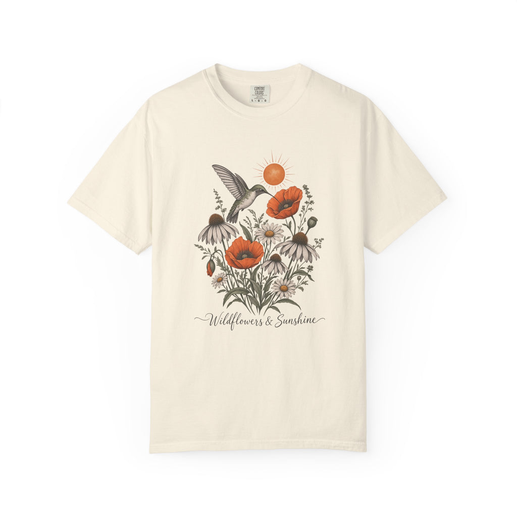 Wildflowers & Sunshine T-Shirt – front view