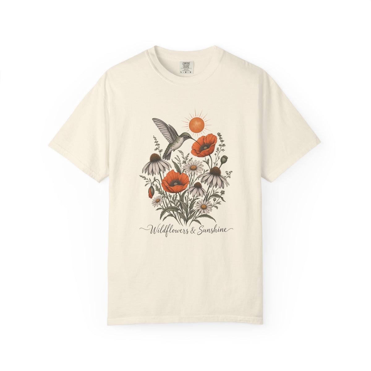 Wildflowers & Sunshine T-Shirt – front view