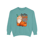 One More Pump, Please Sweatshirt – Seafoam