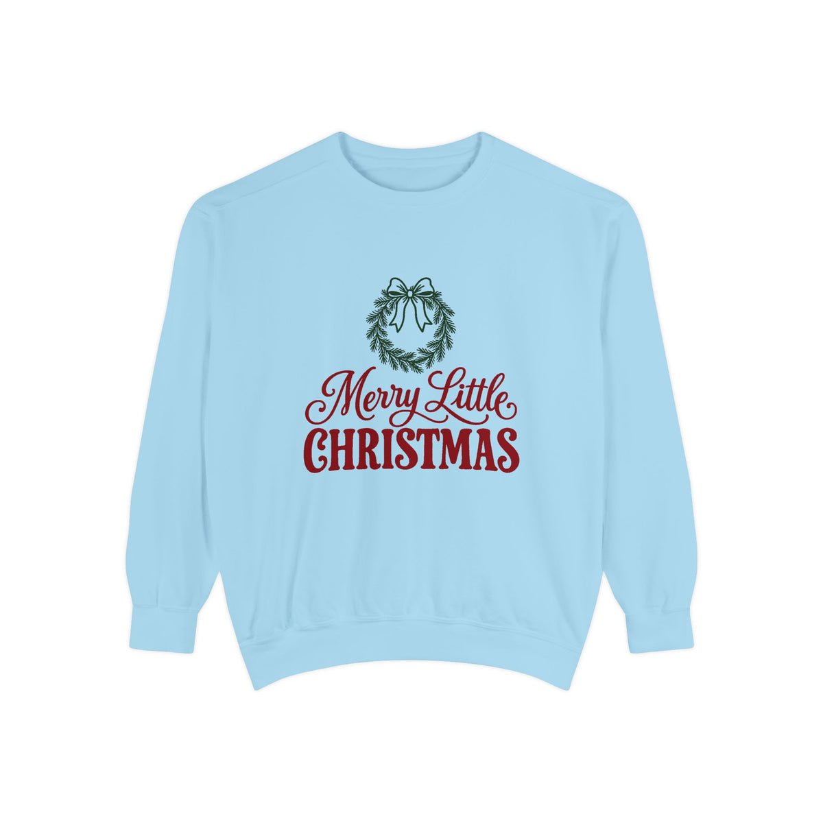 Merry Little Christmas Sweatshirt – Chambray