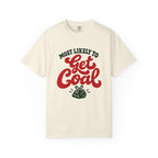 Most Likely To Get Coal T-Shirt – Ivory