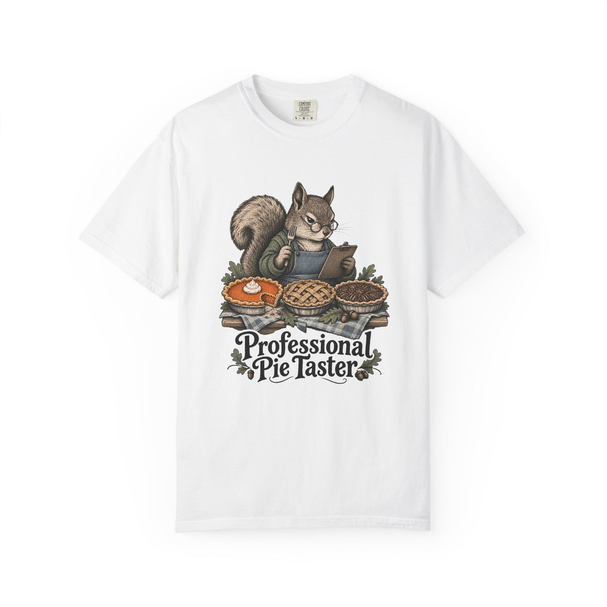 Professional Pie Taster T-Shirt – White