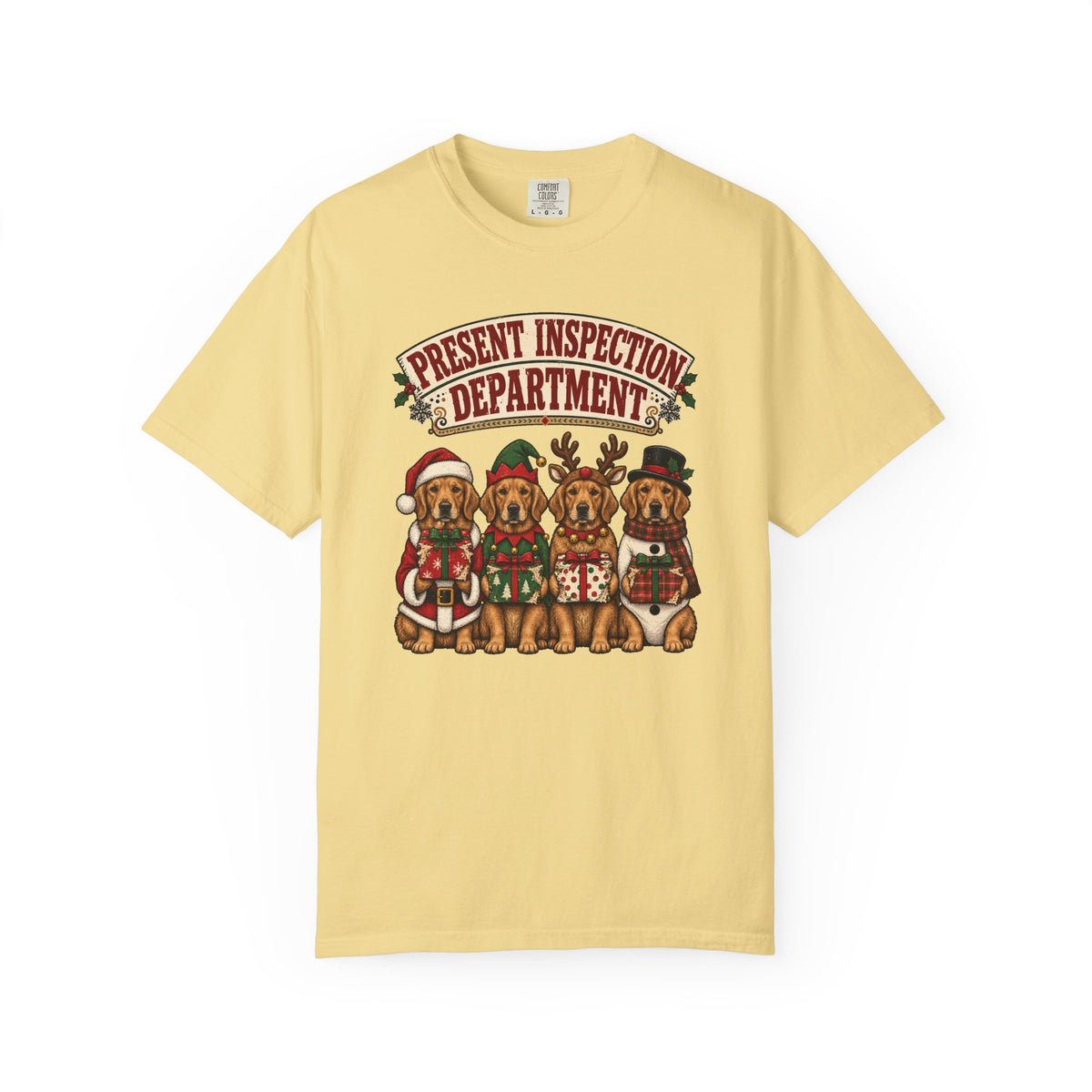 Present Inspection Department T-Shirt – Butter