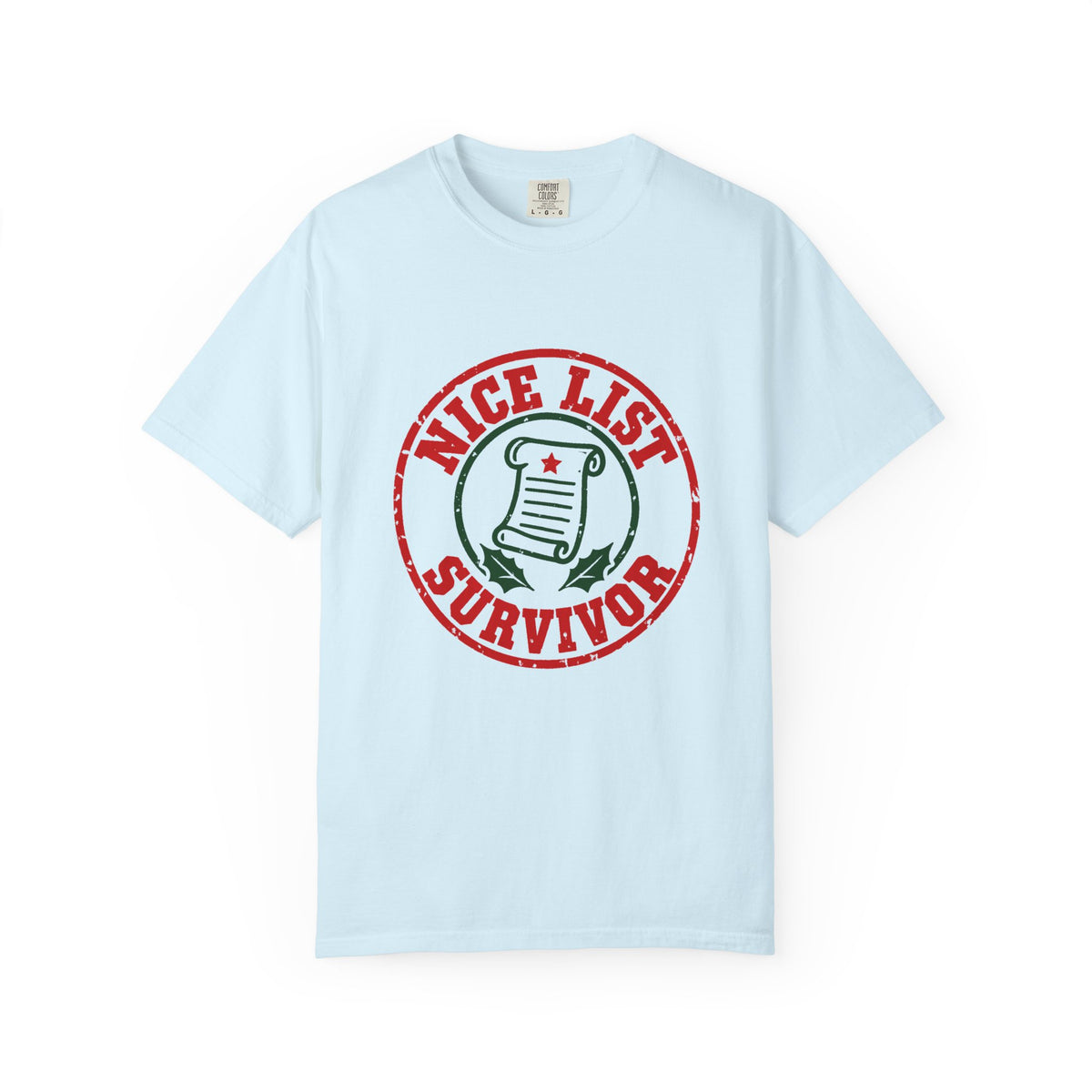 Nice List Survivor T-Shirt – Chambray