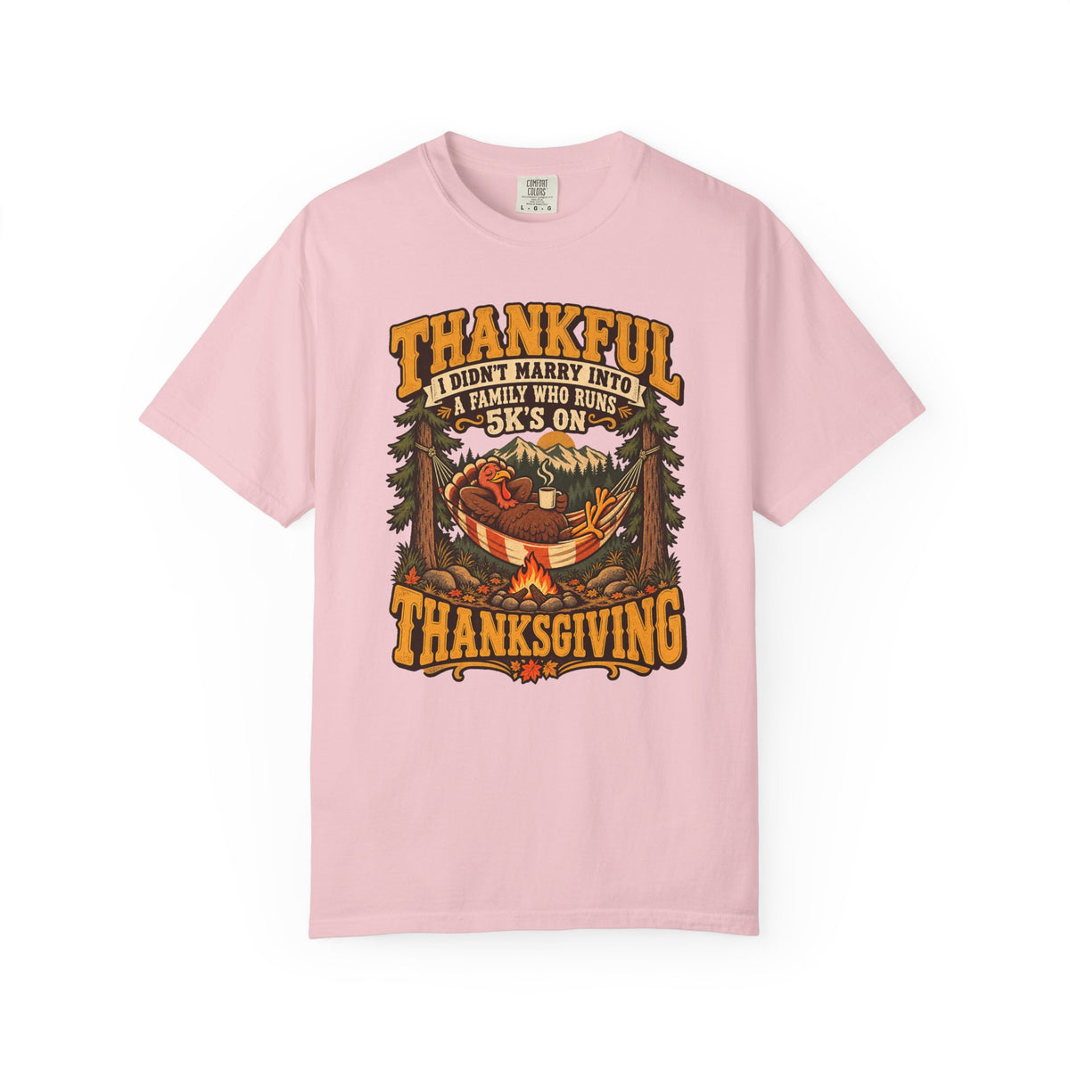 Not a 5K Family Turkey Hammock T-Shirt
