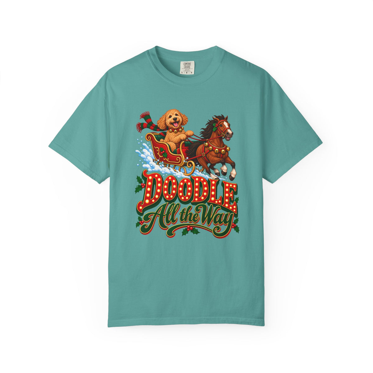Doodle All the Way T-Shirt – Seafoam