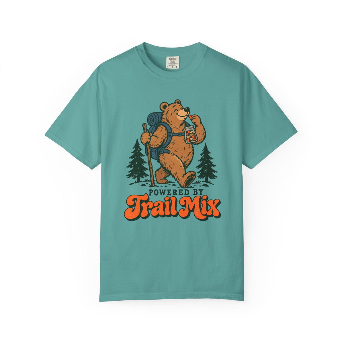 Powered by Trail Mix T-Shirt – Seafoam
