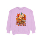 Leaf Me Alone, I'm Sipping Sweatshirt – Orchid
