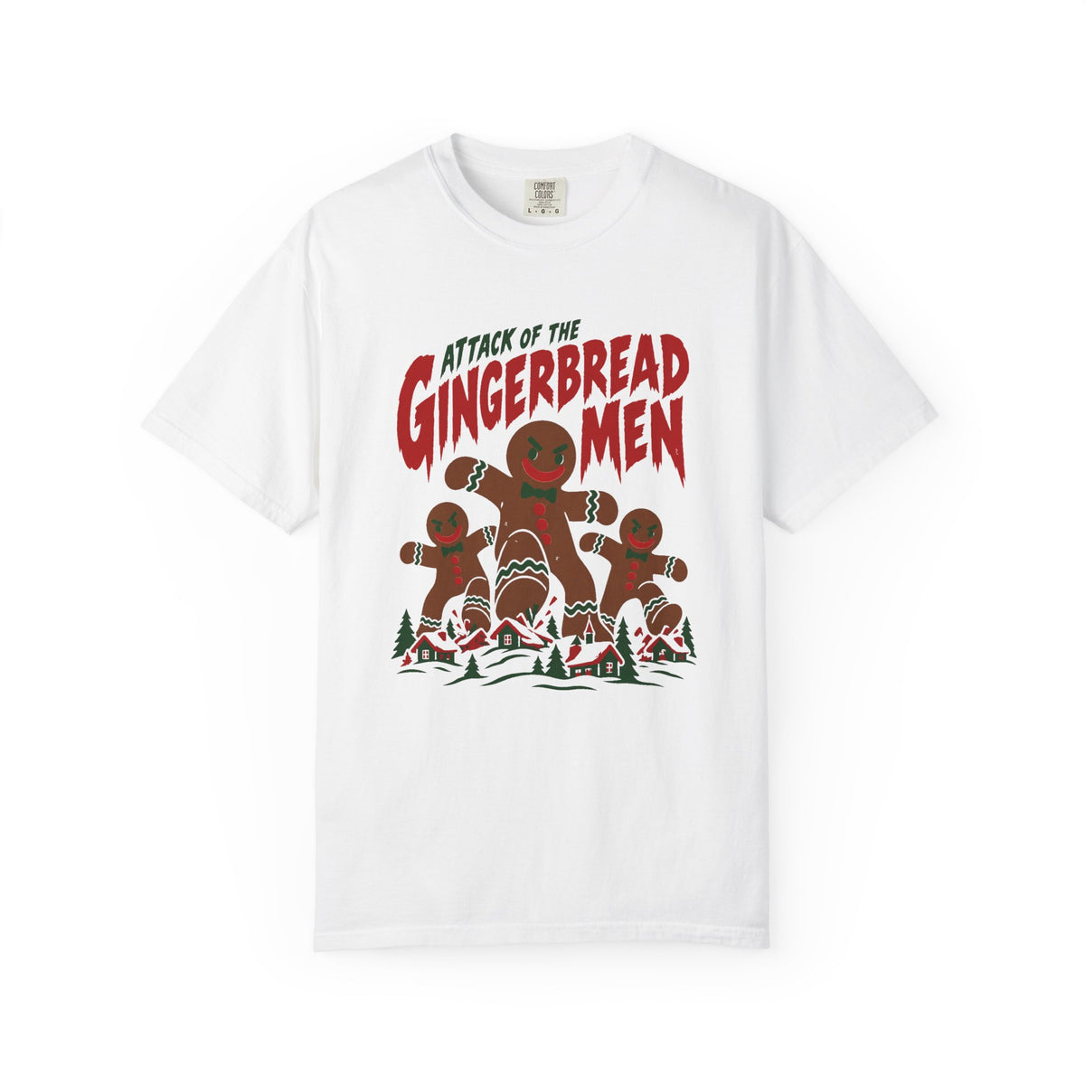 Attack of the Gingerbread Men T-Shirt – White