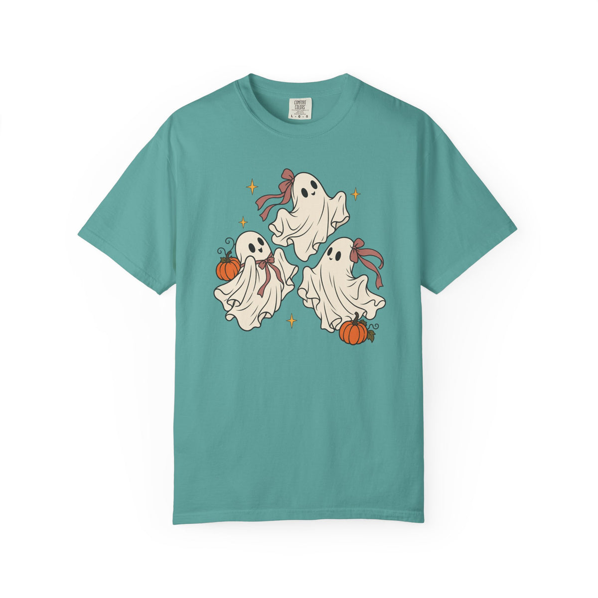 Ribbon Ghosts T-Shirt – Seafoam