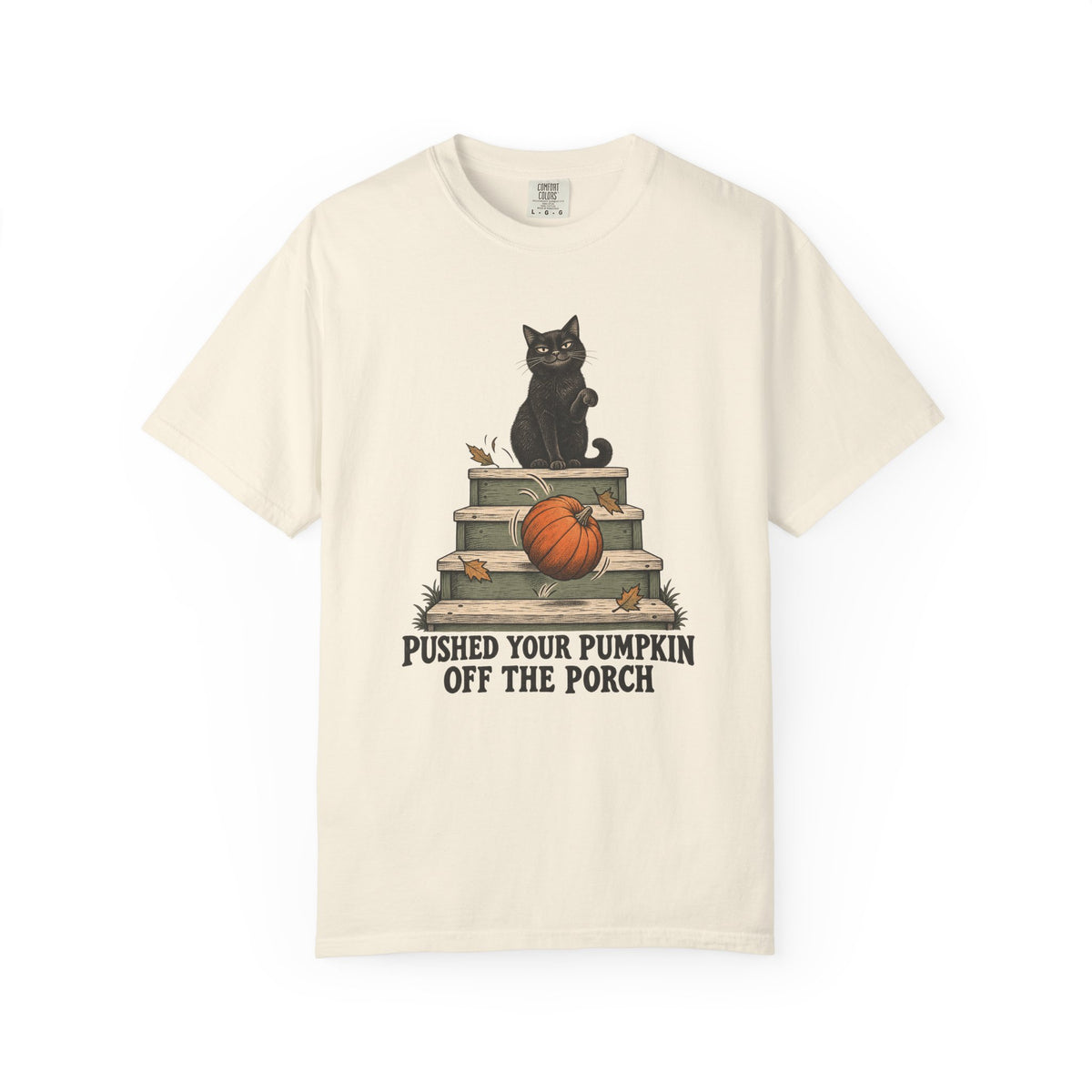 Pushed Your Pumpkin Off the Porch T-Shirt – Ivory