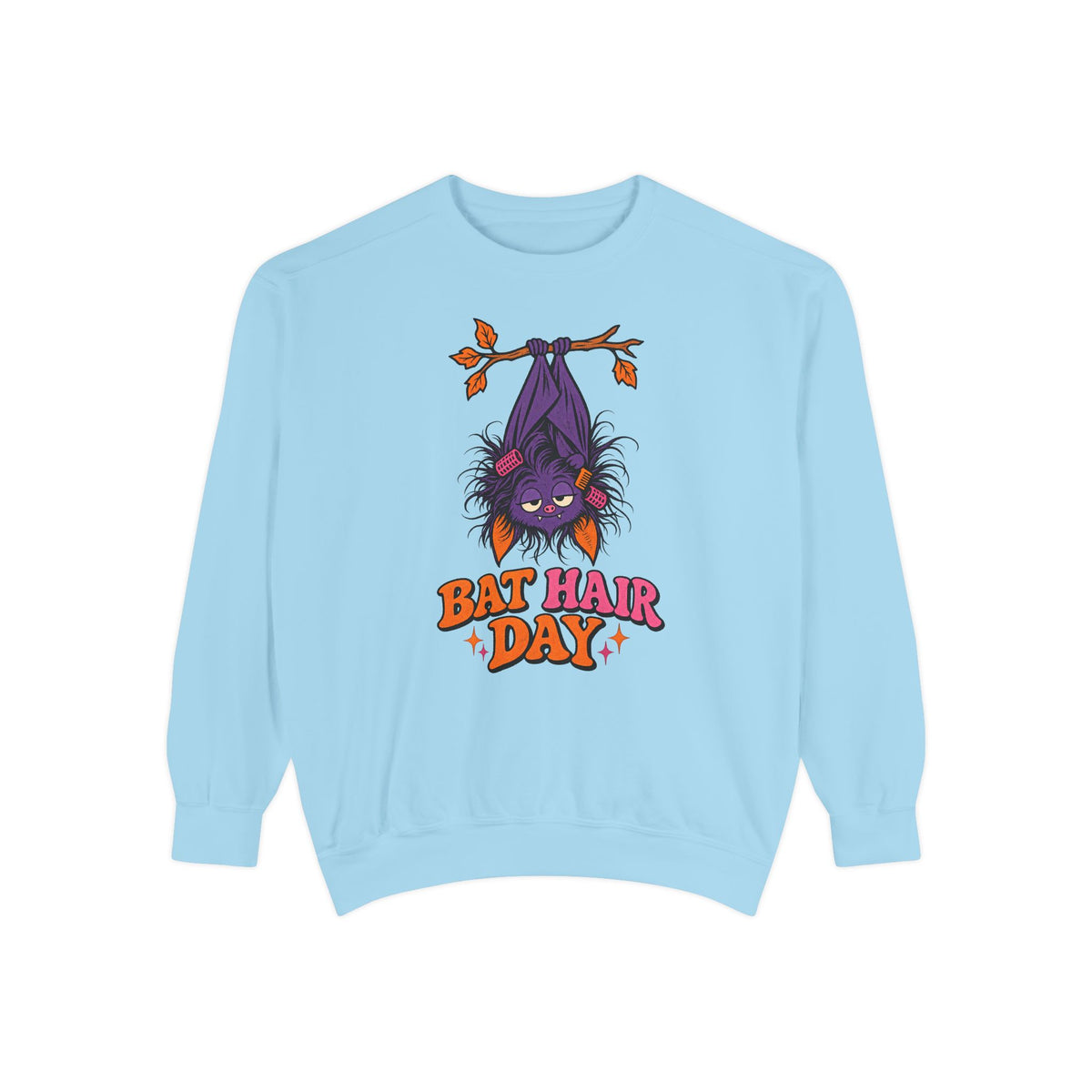 Bat Hair Day Sweatshirt – Chambray