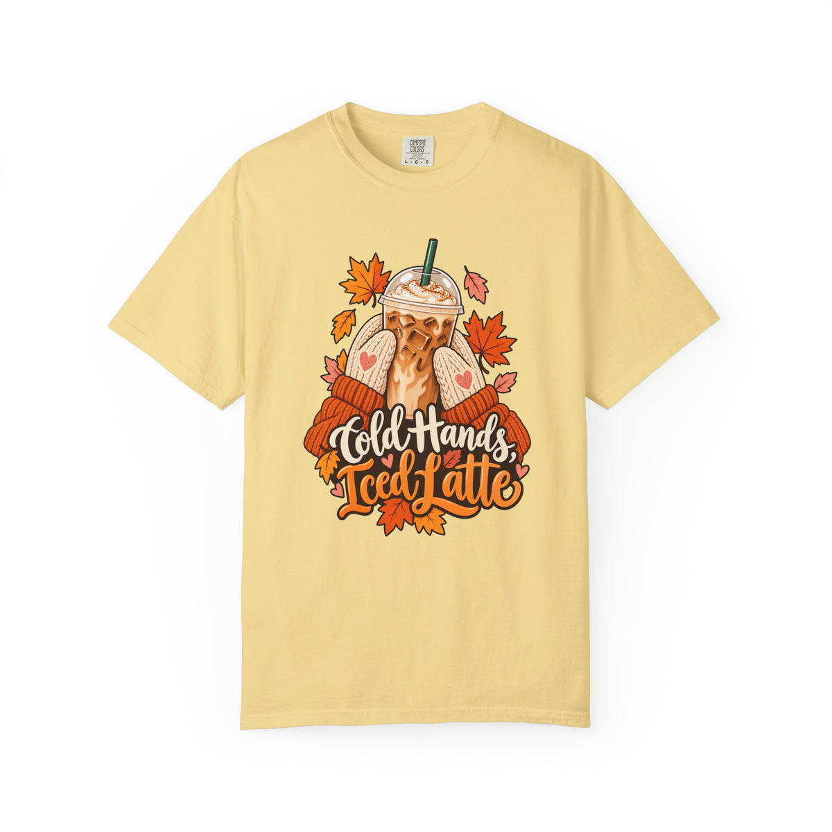 Cold Hands, Iced Latte T-Shirt – Butter